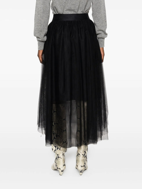 PESERICO EASY TULLE SKIRT